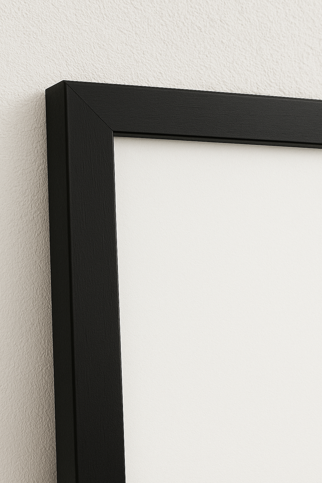 Black wood frame 50x70cm