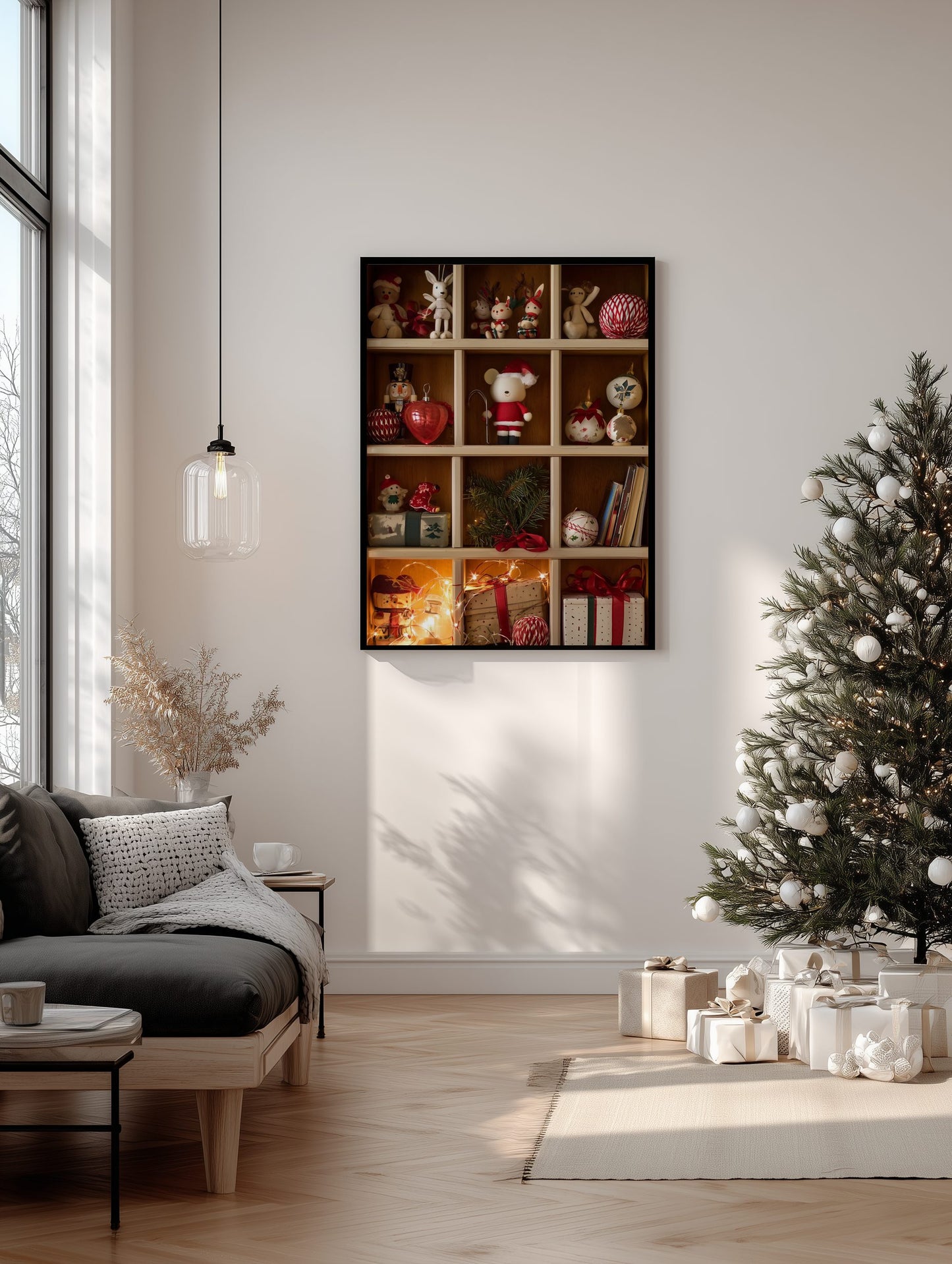 Christmas Shelf Poster