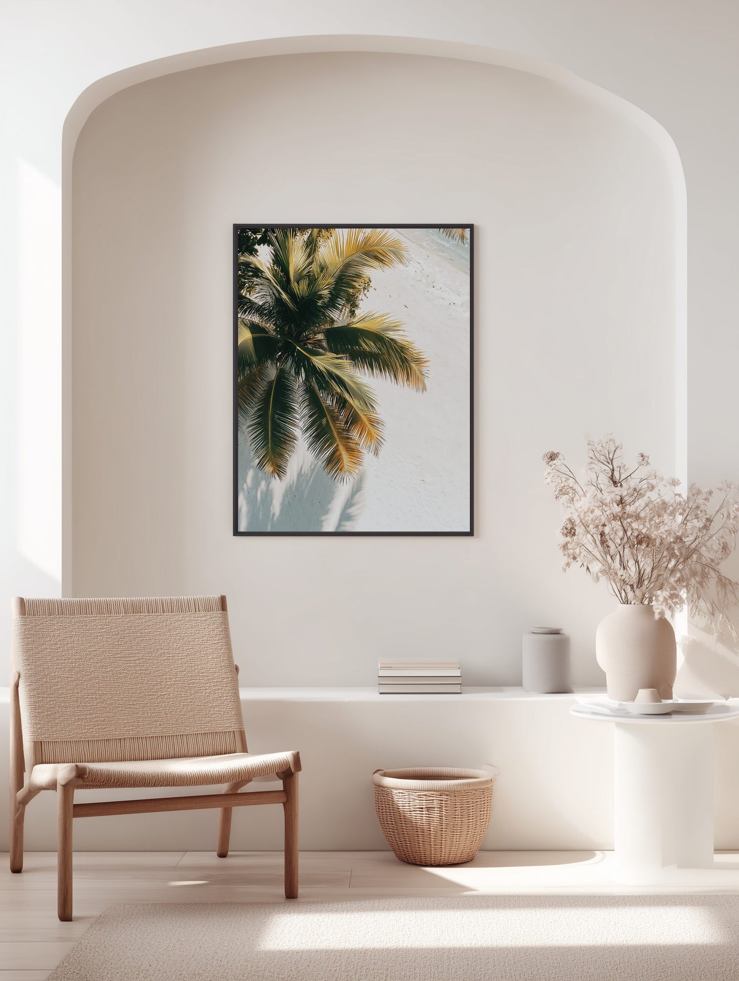 Golden Palm Serenity Poster