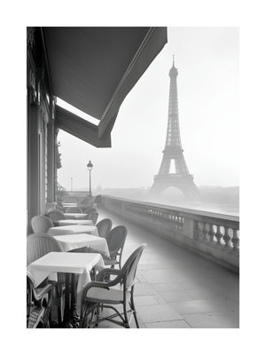 Paris Balcony View Poster