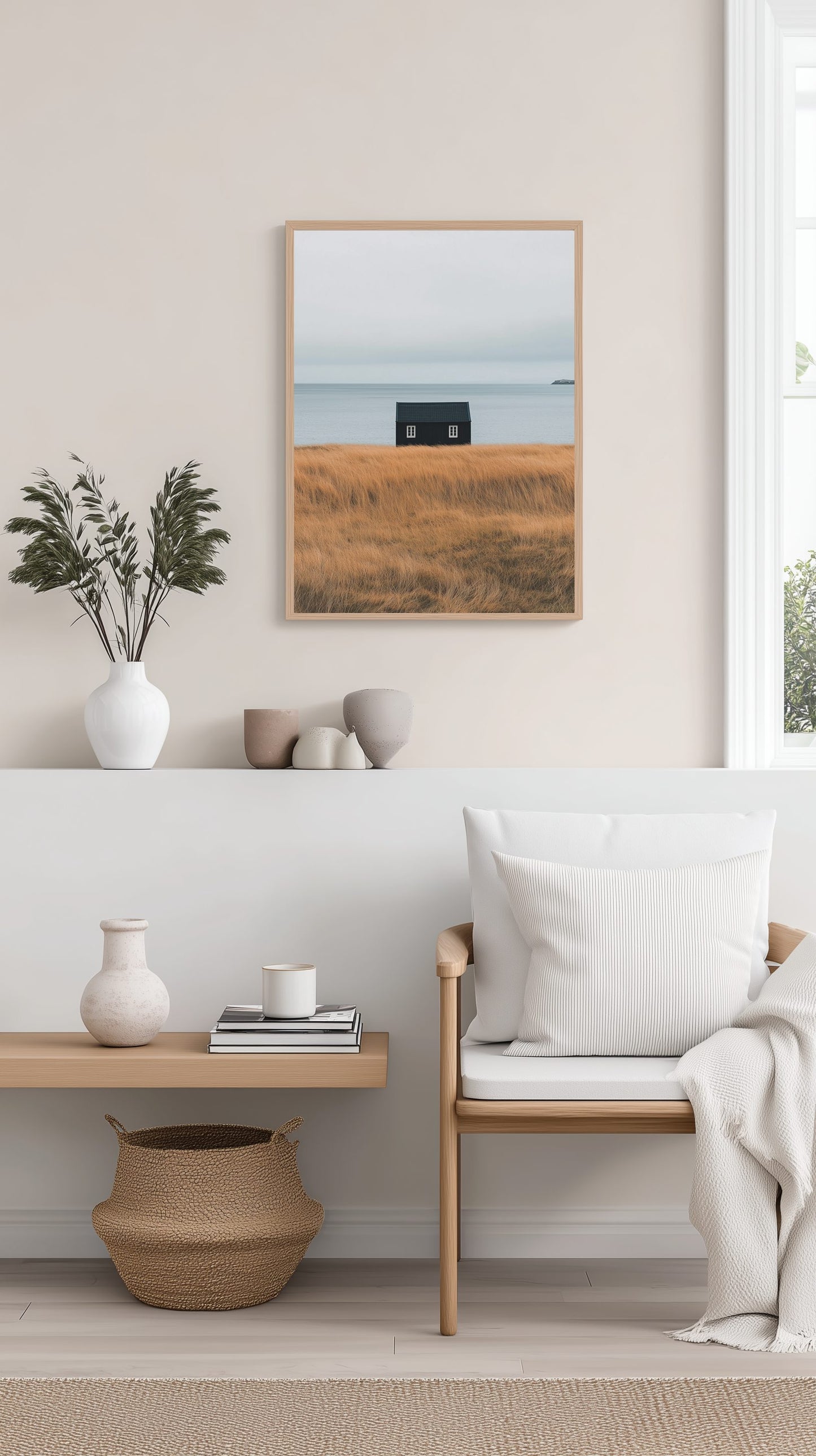 Gotland Coastal Hut Poster