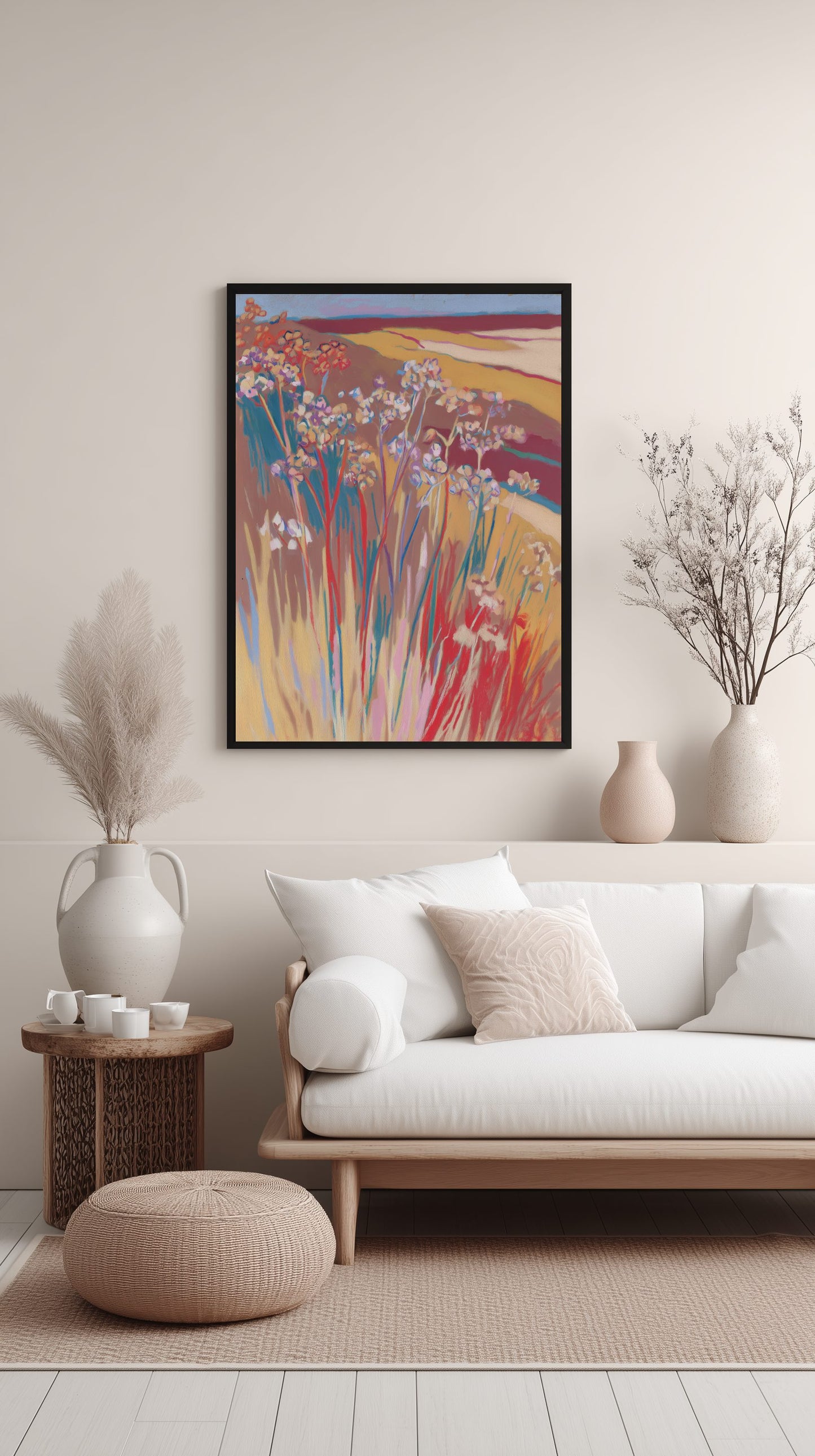 Wild Meadow Blooms Poster