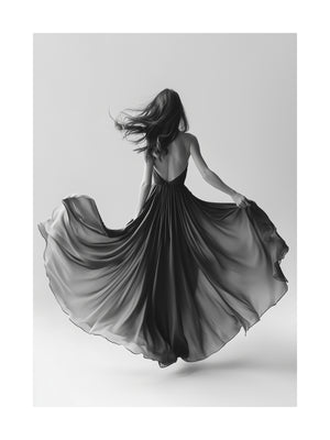 Spinning Elegance Poster