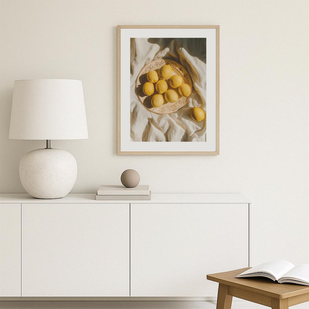 Fresh Lemons Poster