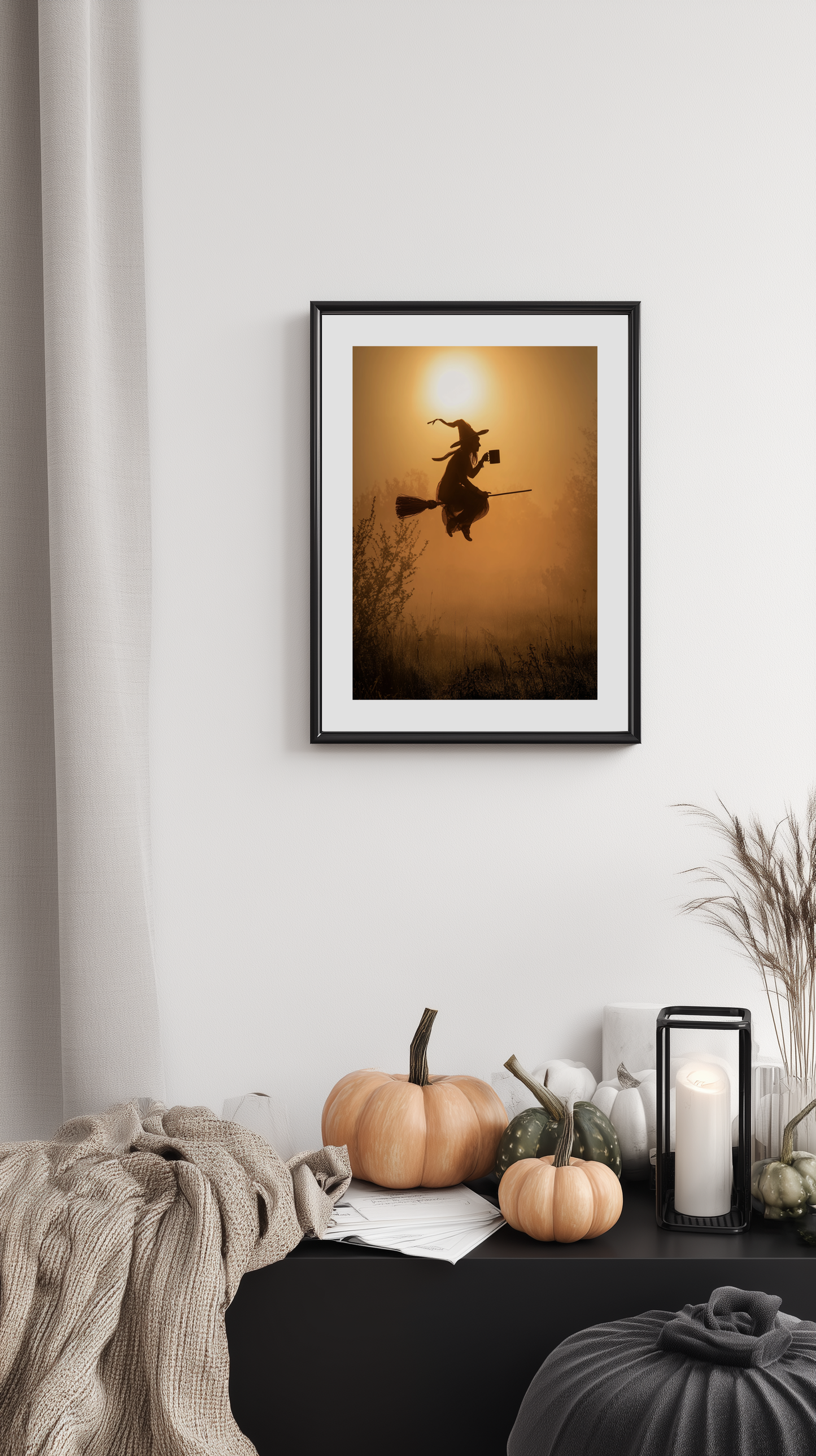 Witch Coffee Ride Poster
