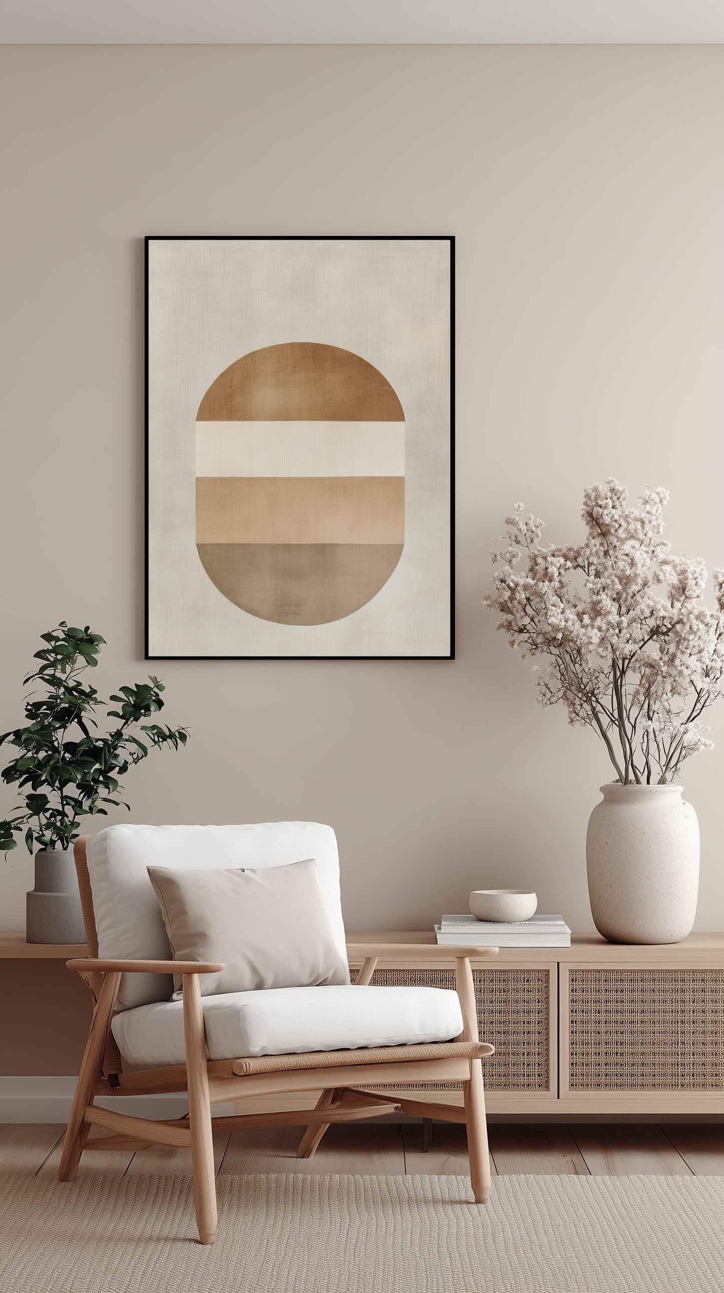 Earthy Horizon Poster