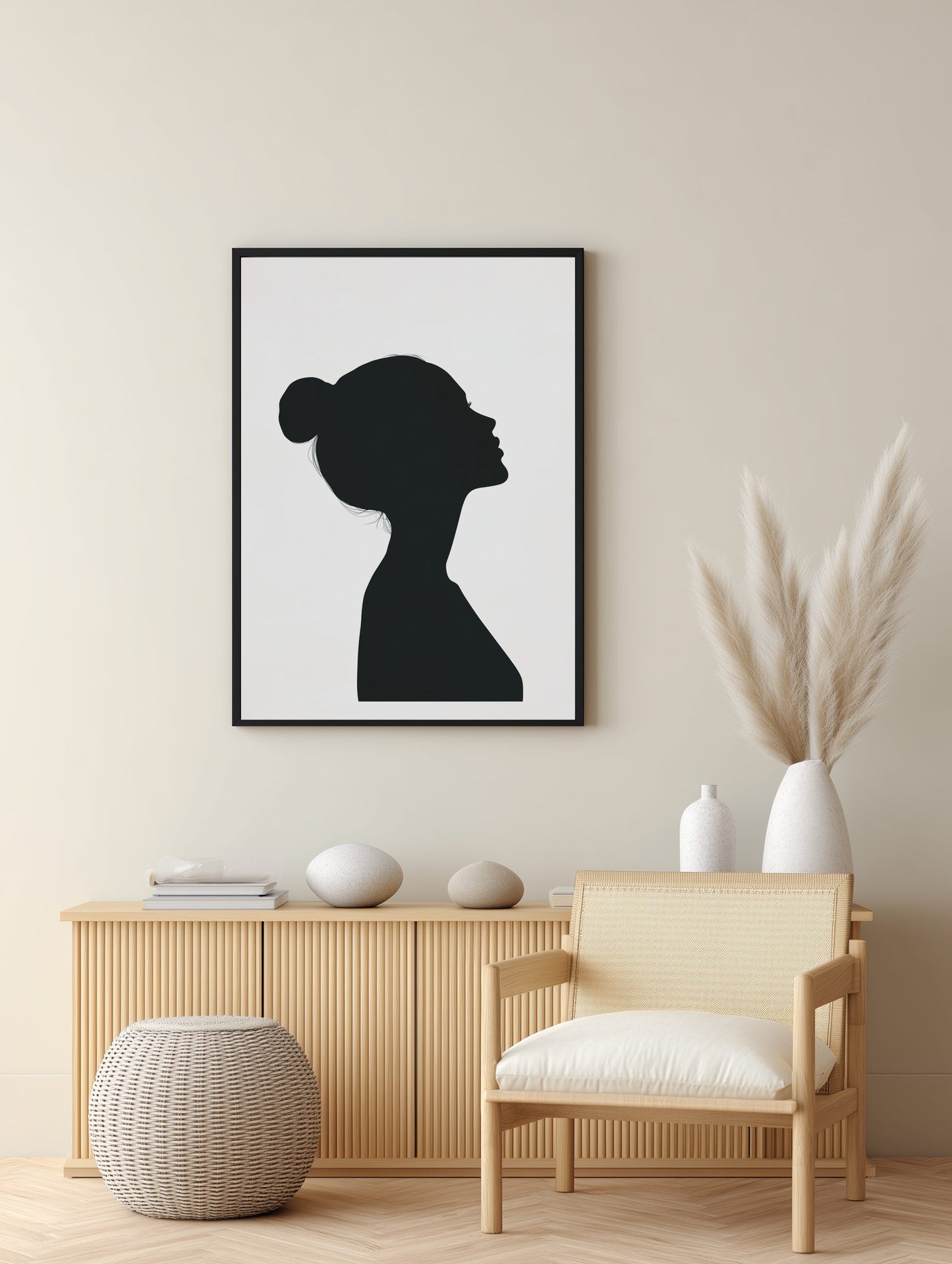 Serene Silhouette Poster