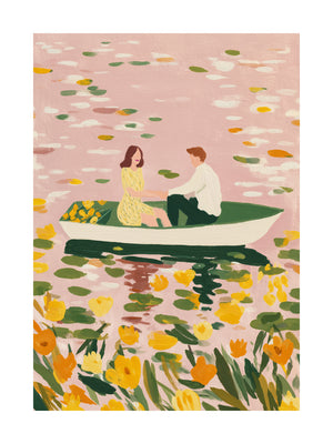 Rowboat Romance Poster