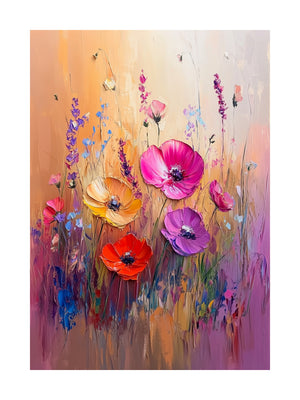 Flower Symphony Poster