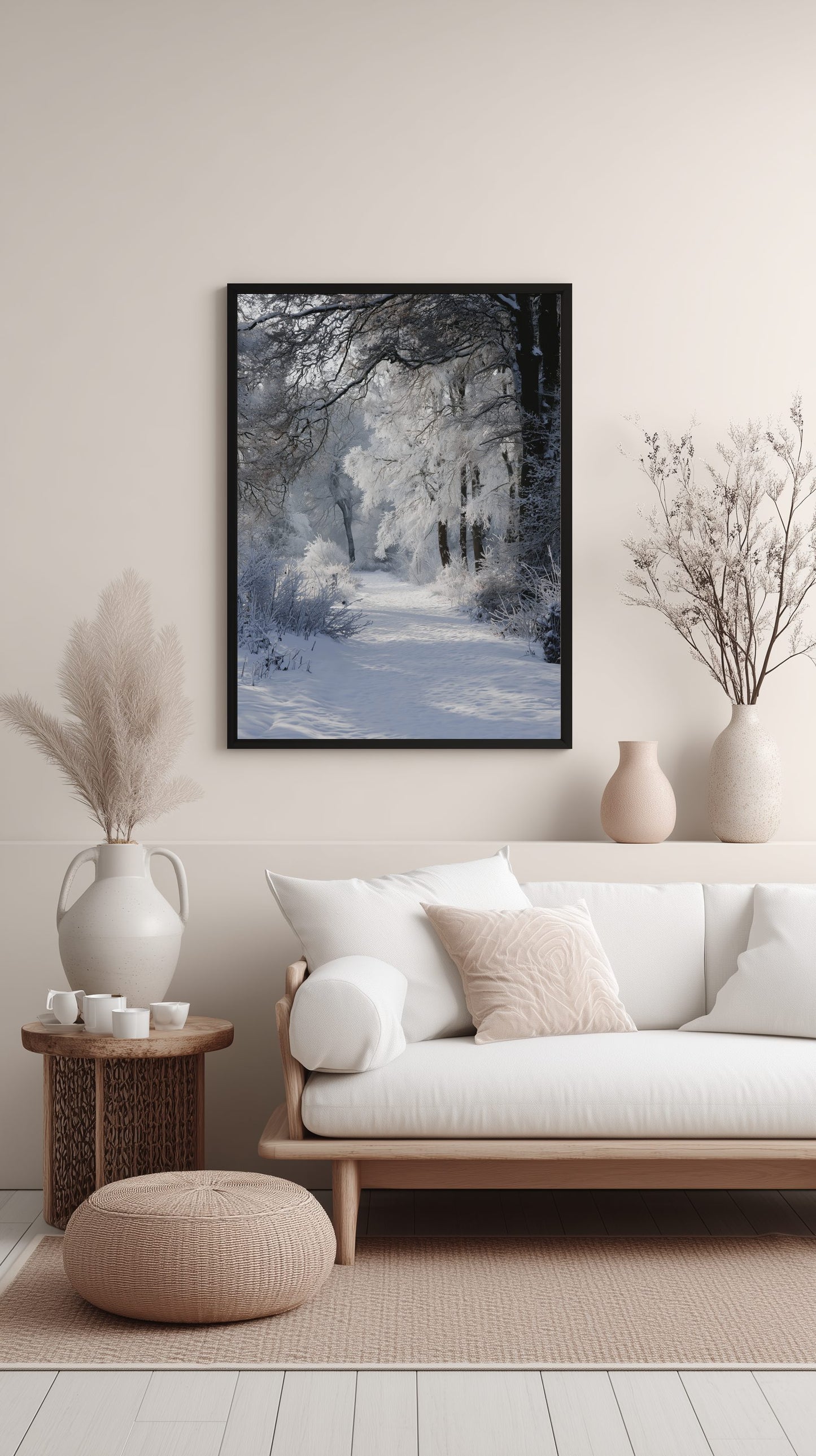 Winter Forest Poster