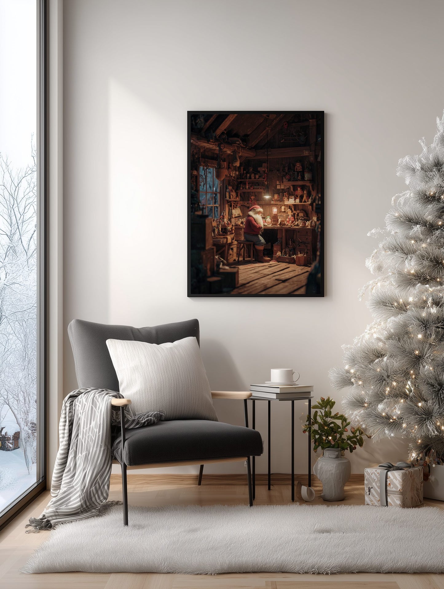 Santa’s Workshop Poster