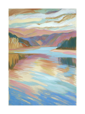 River Valley Serenity Poster