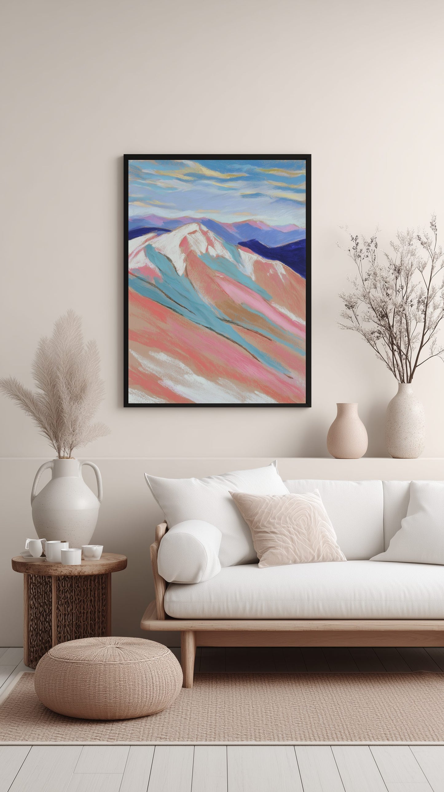 Sunset Ridge Mountain Poster