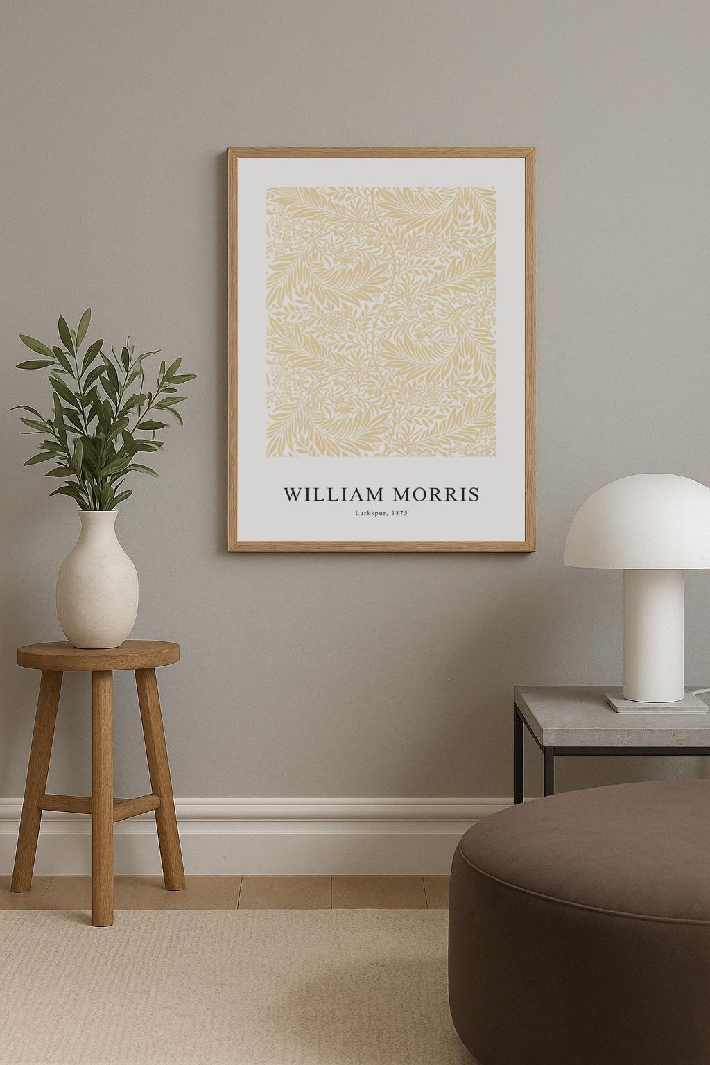 Larkspur Sand Poster