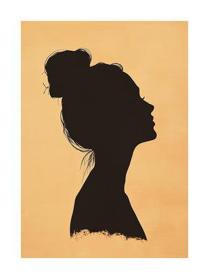 Silhouette Grace Poster