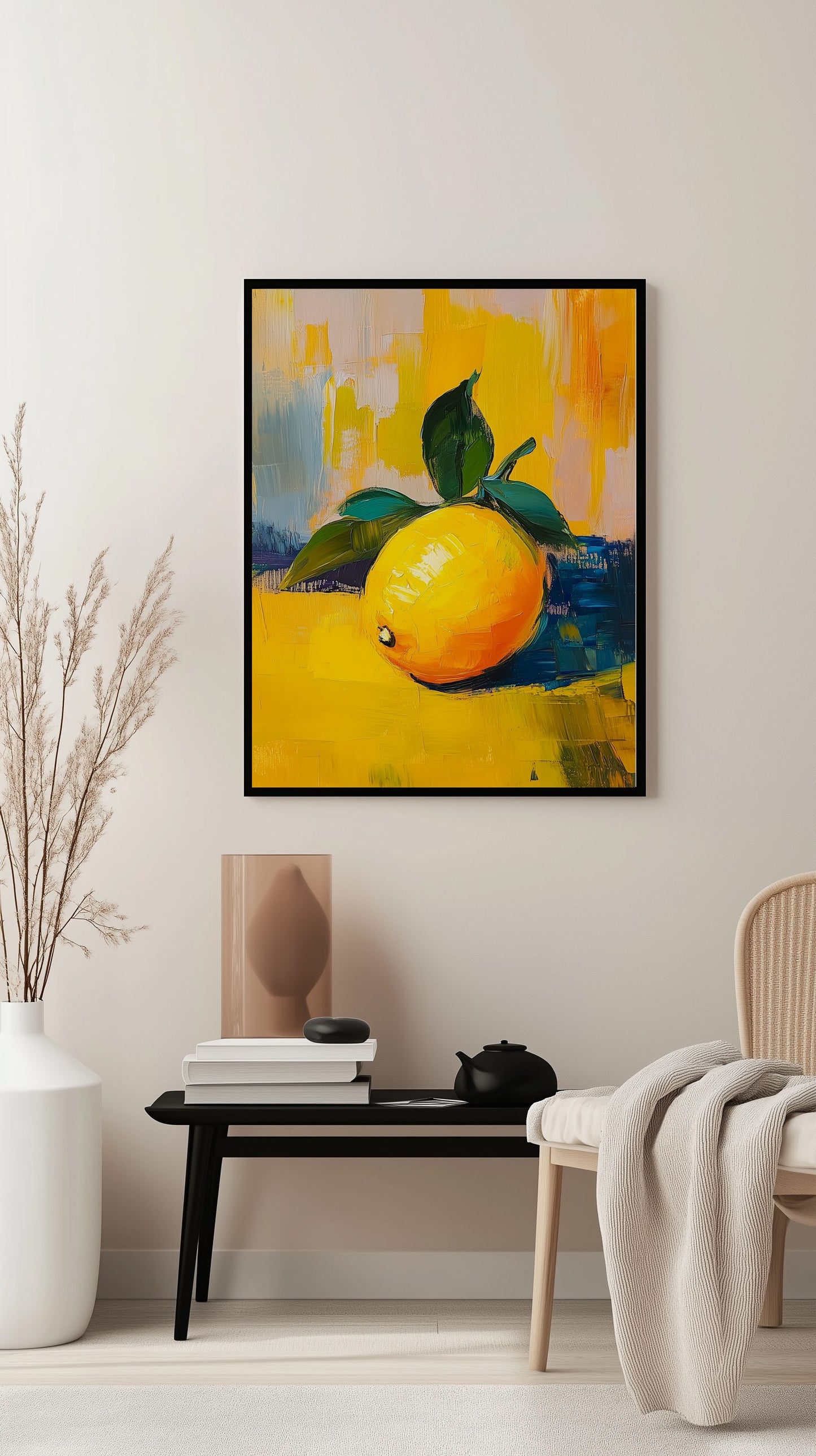 Sunny Lemon Poster