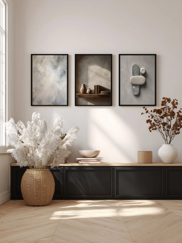 Minimalistische Wandkunst