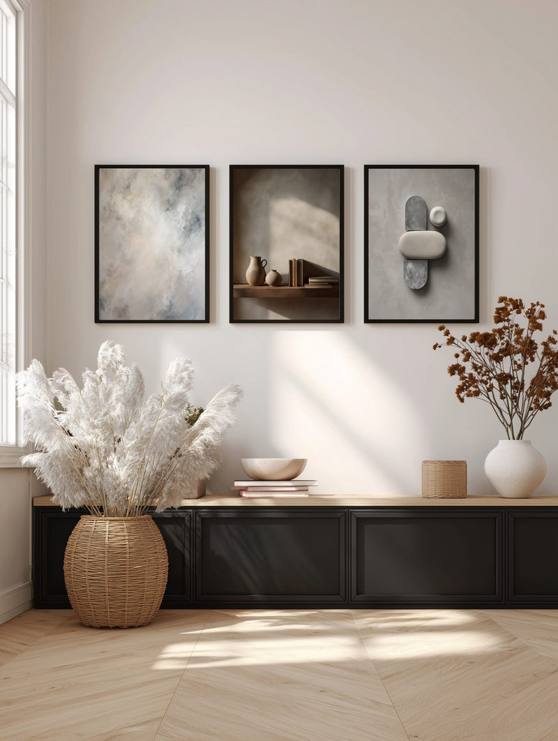 Minimalistische Wandkunst