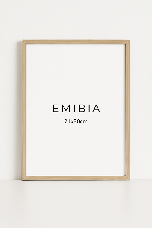 Oak wood frame 21x30cm