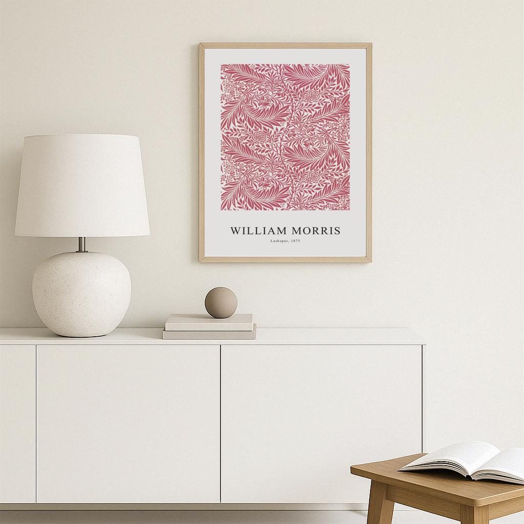 Larkspur Mulberry Wine Poster