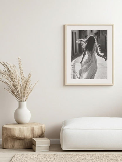 Flowing Street Poster