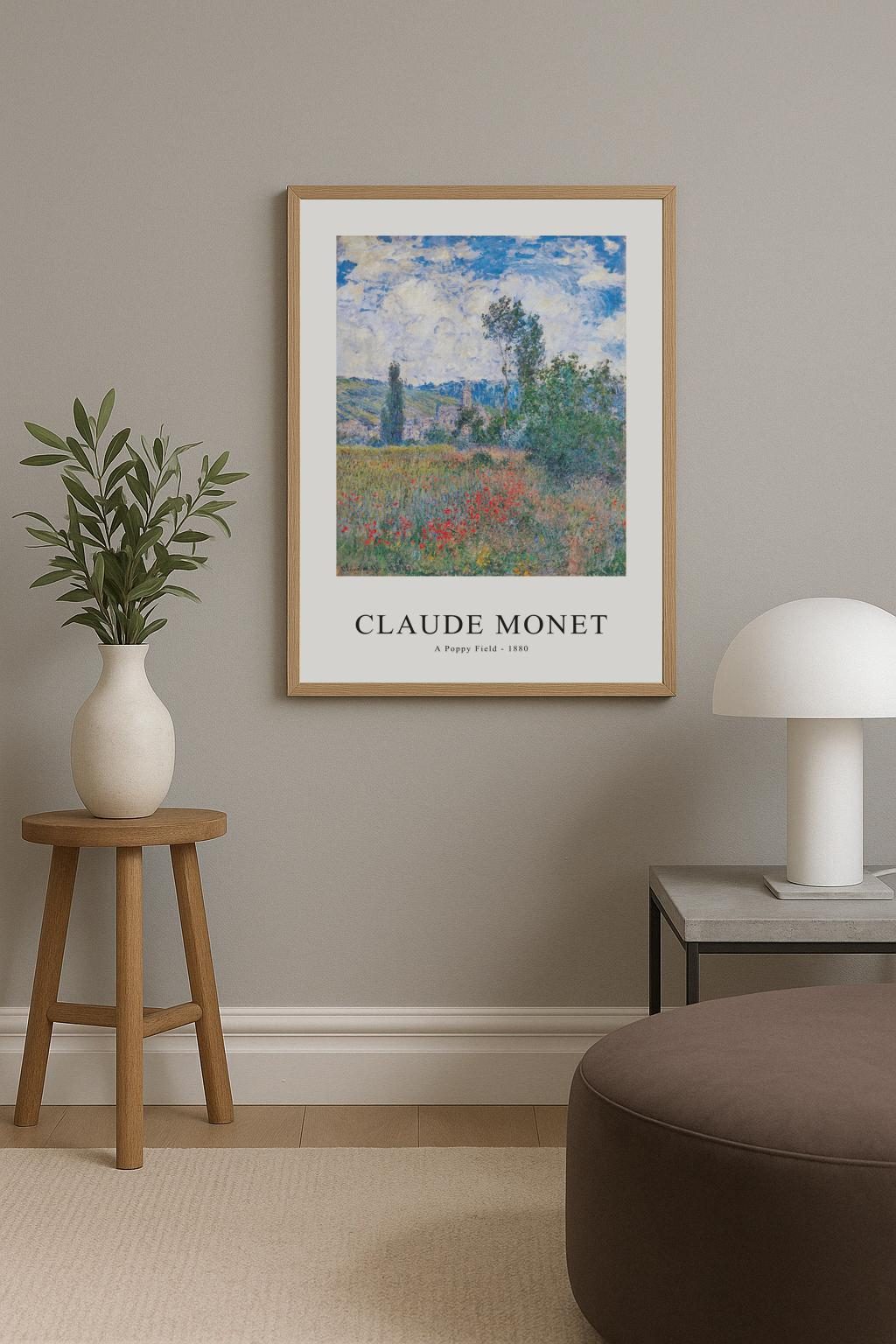 A Poppy Field Poster