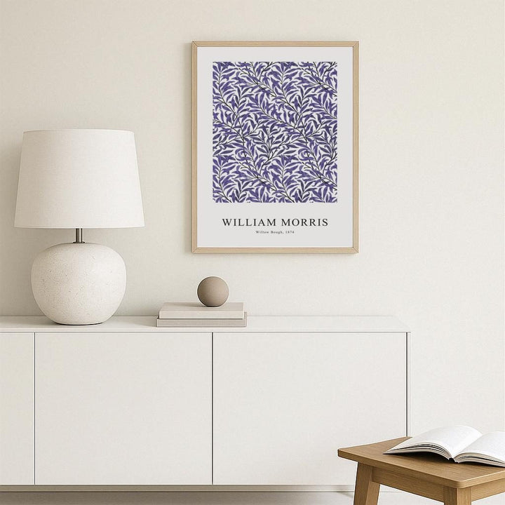Willow Bough Ink Violet Poster