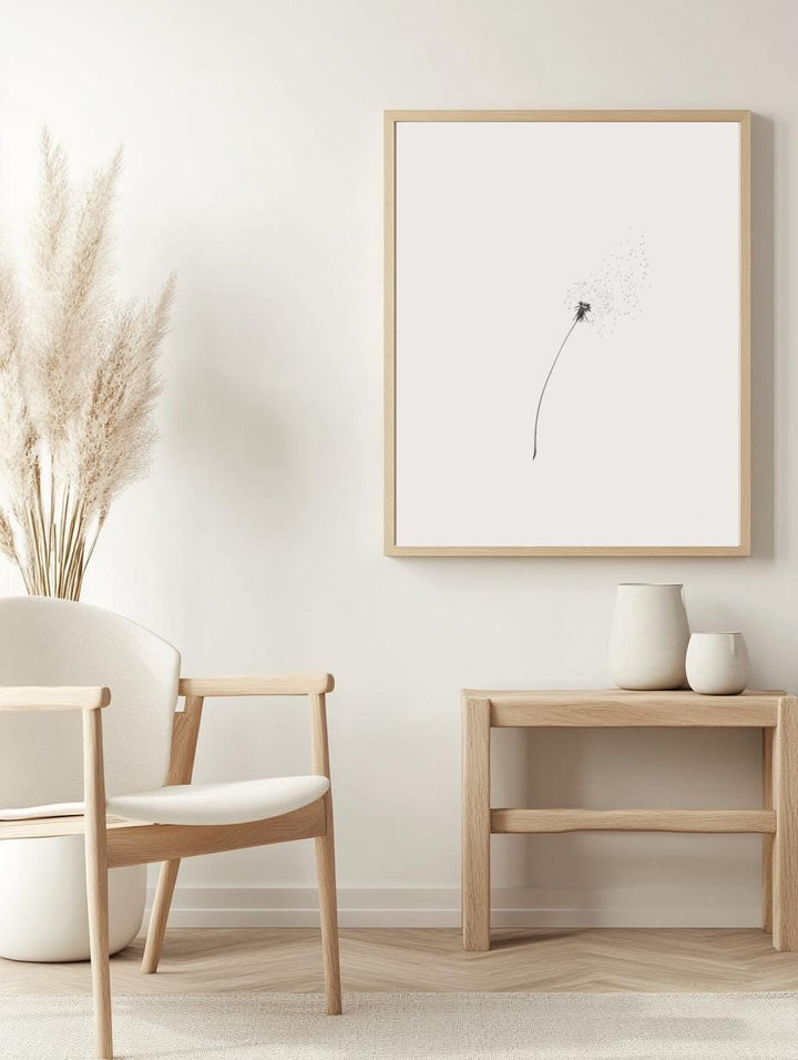 Dandelion Whisper Poster