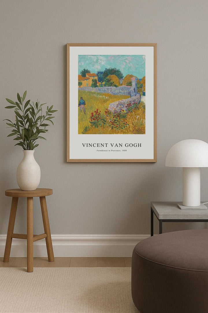 Farmhouse in Provence Poster
