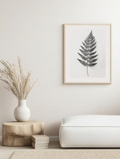 Feathered Fern Poster