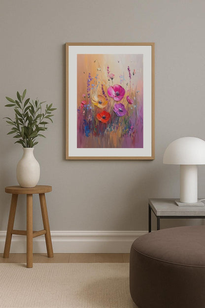 Flower Symphony Poster