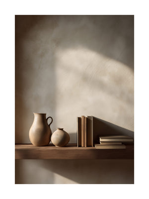 Still Life Shelf Poster