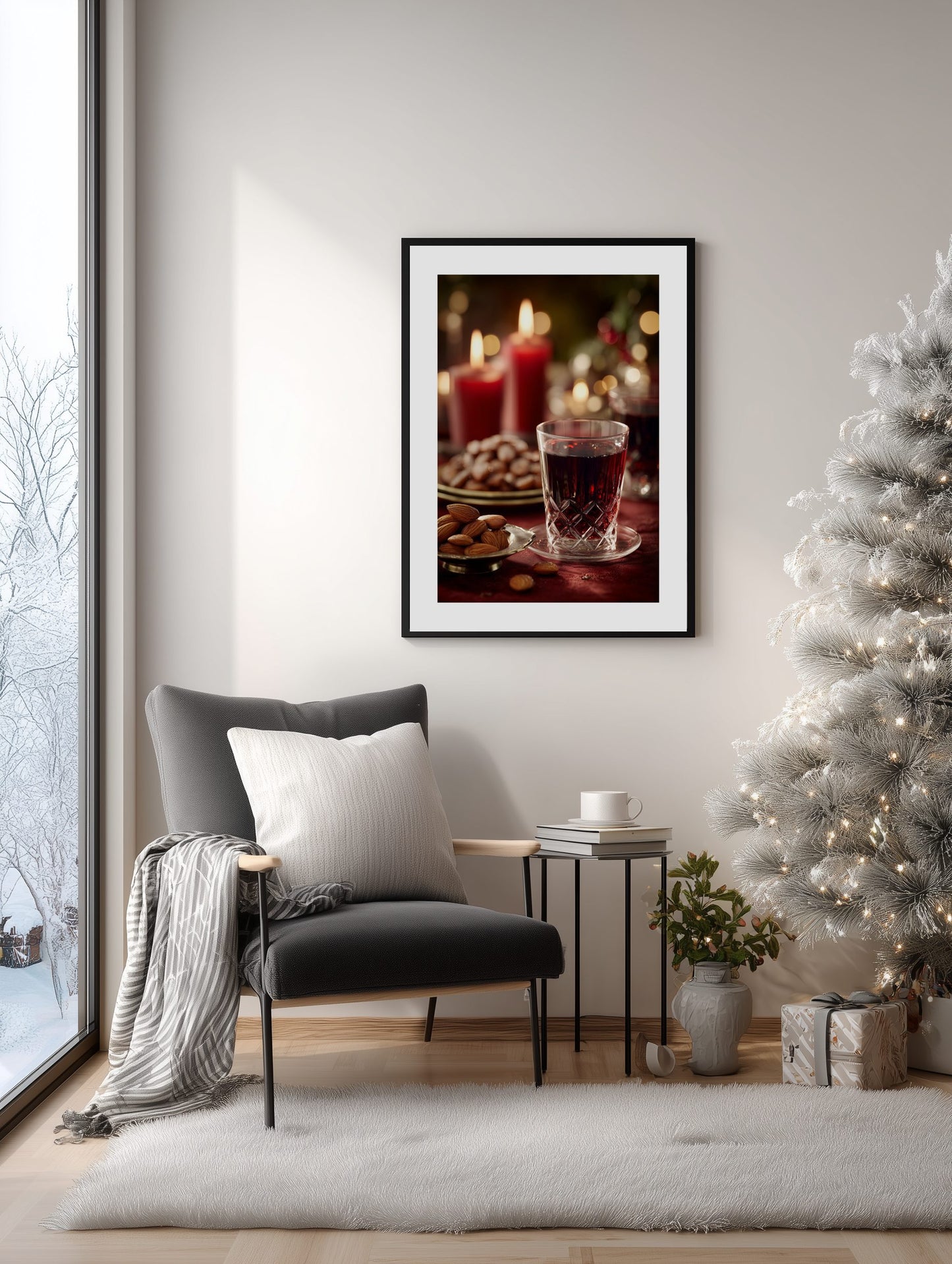 Swedish Glögg and Almonds Poster