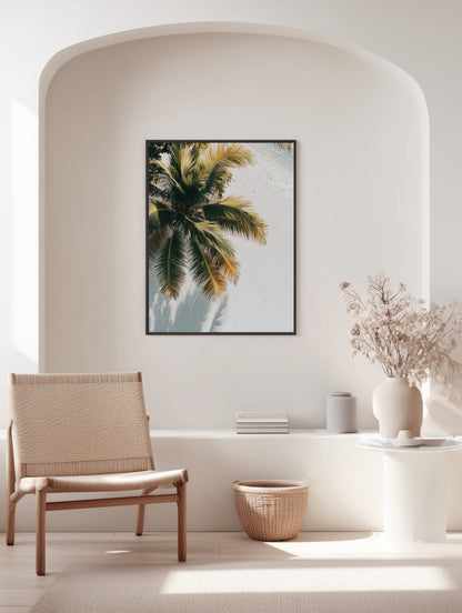 Golden Palm Serenity Poster