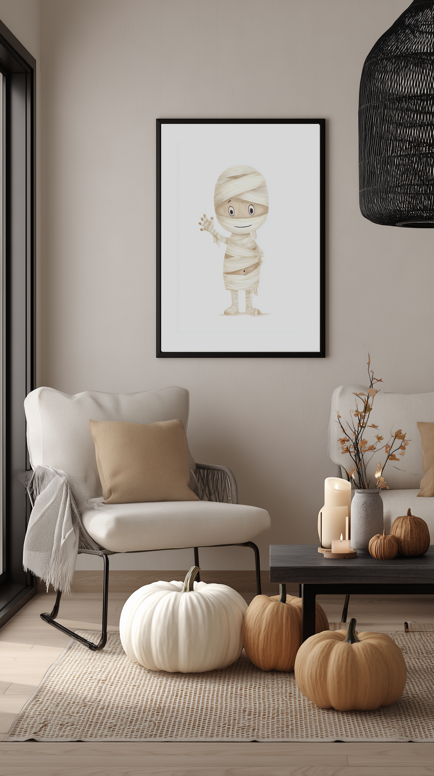 Friendly Mummy Kids Poster