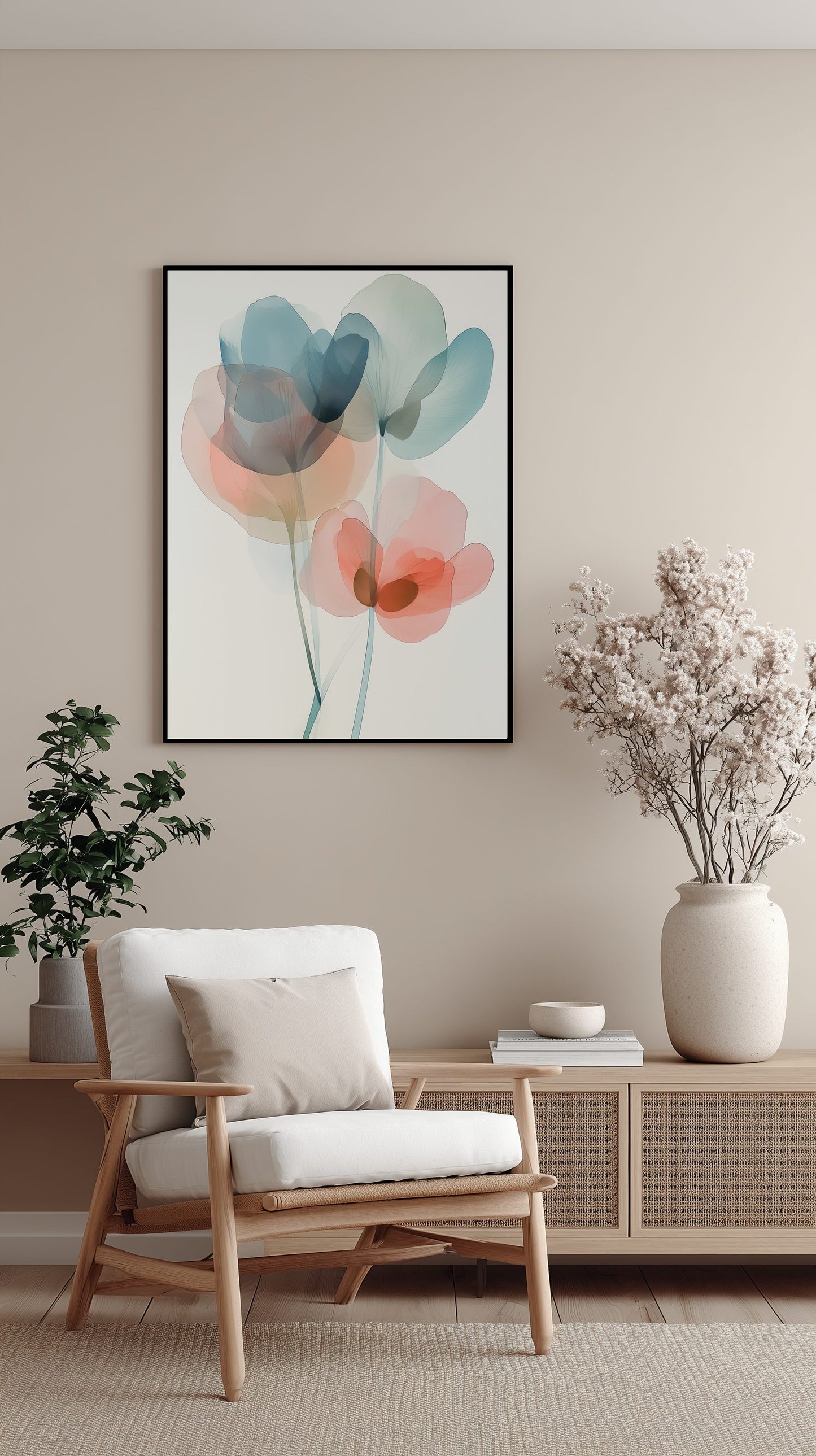 Flourishing Layers Poster