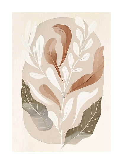 autumn essence decorative wall art - modern poster for home or office