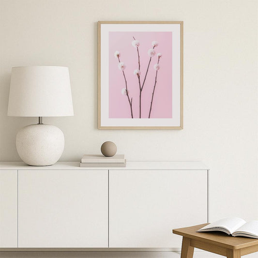 Blushing Branches Poster