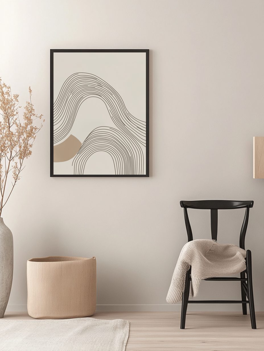 Minimalist Line Art Poster