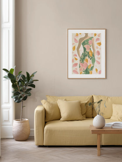 Petal Dress Poster
