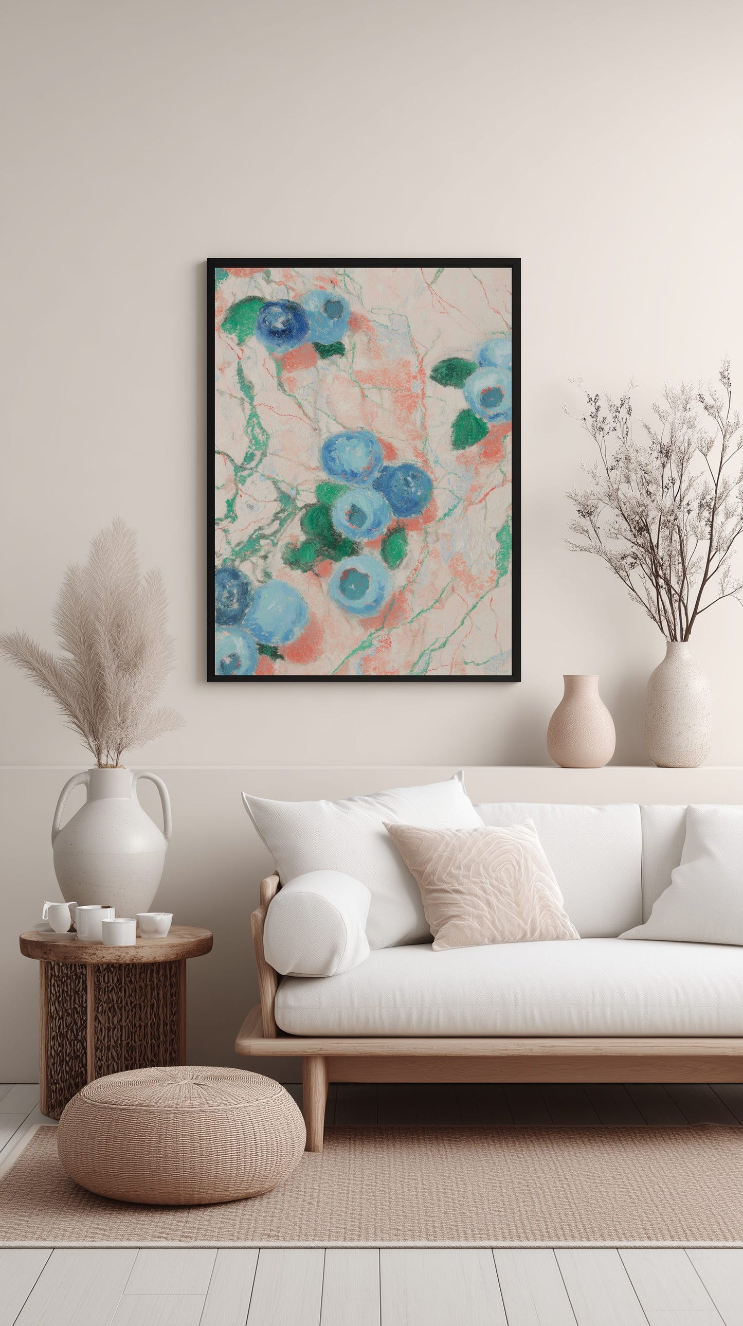 Blueberry Delight Poster