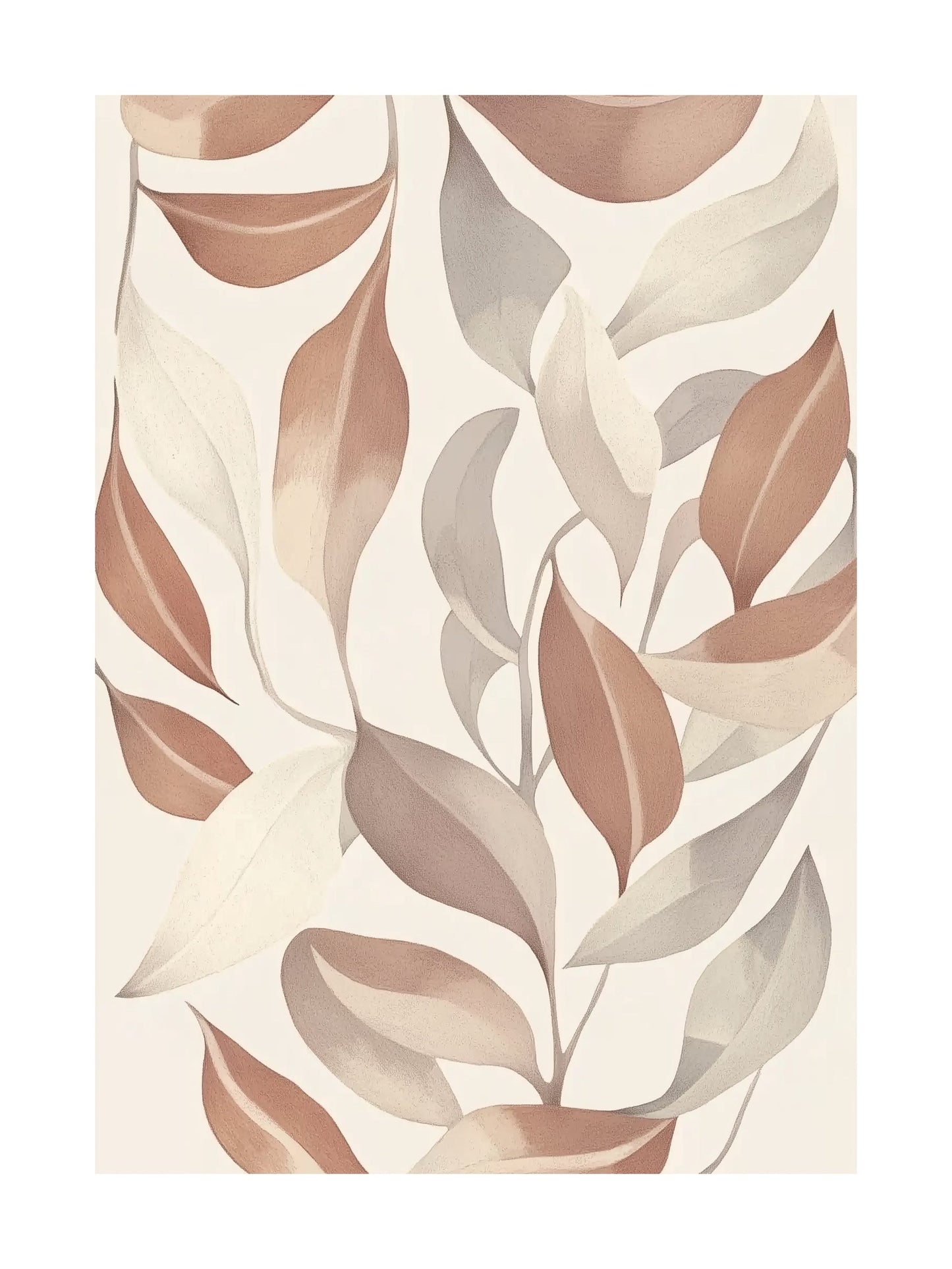 ivy dream decorative wall art - modern poster for home or office