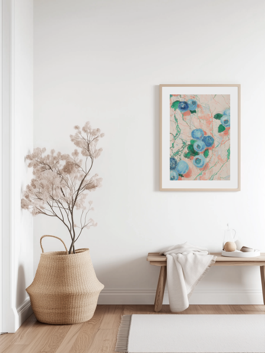 Blueberry Delight Poster