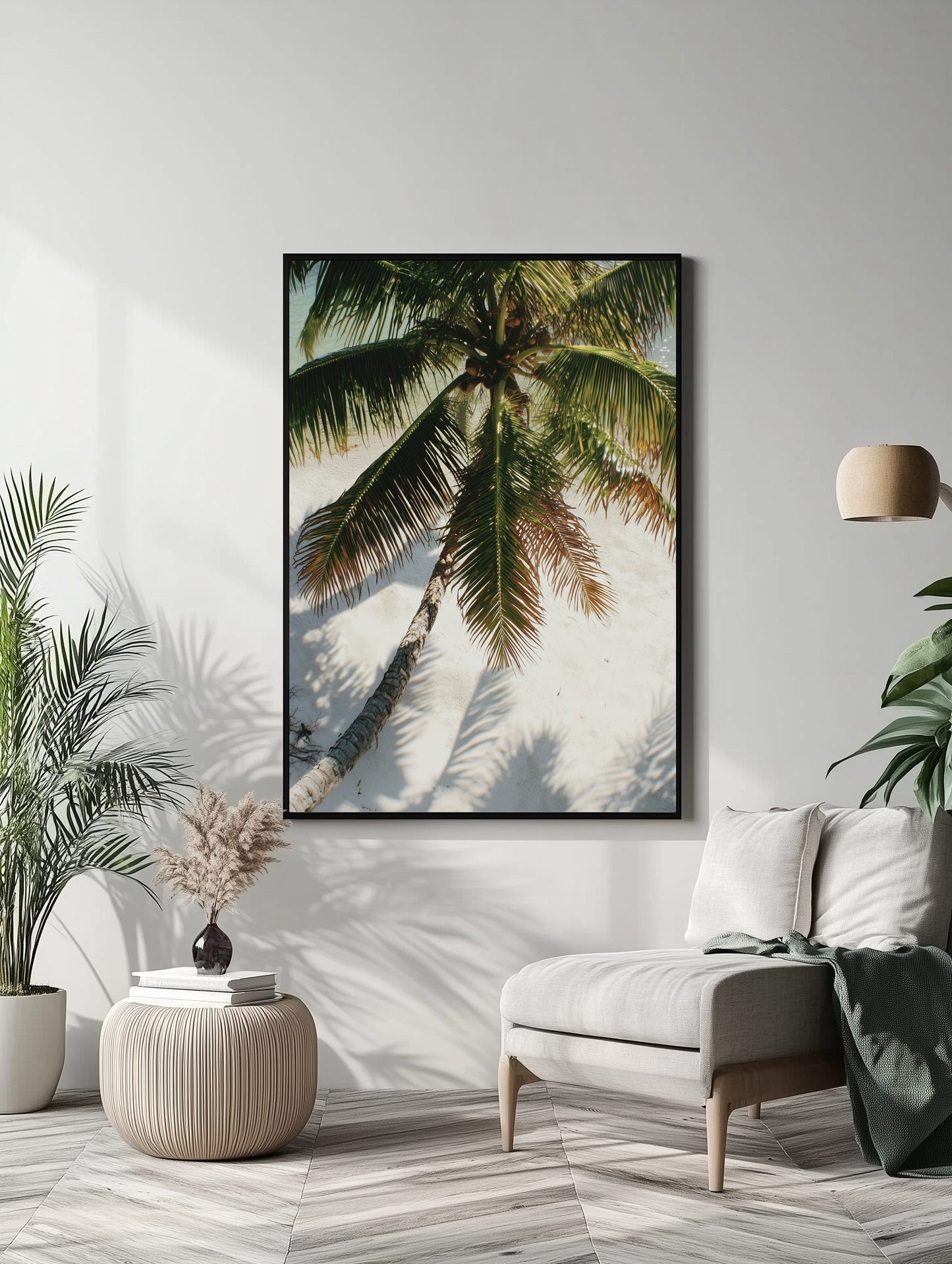Tropical Palm Shade Poster
