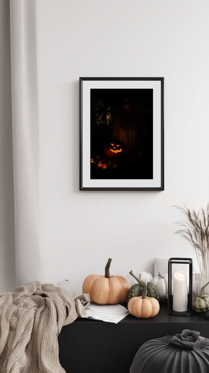 Haunted Pumpkin Night Poster