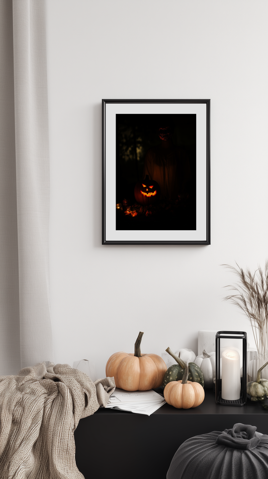 Haunted Pumpkin Night Poster