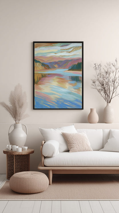 River Valley Serenity Poster