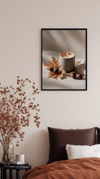 Minimalist Candle Poster