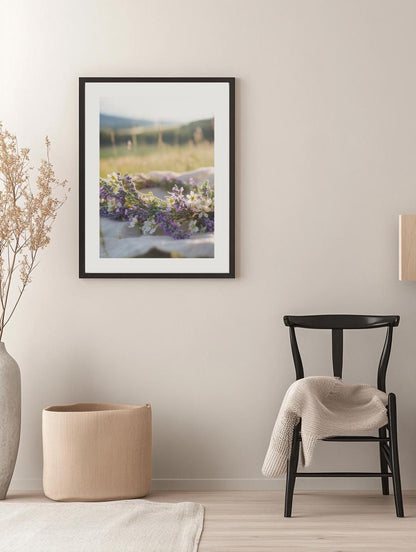 Midsummer Flower Crown Poster