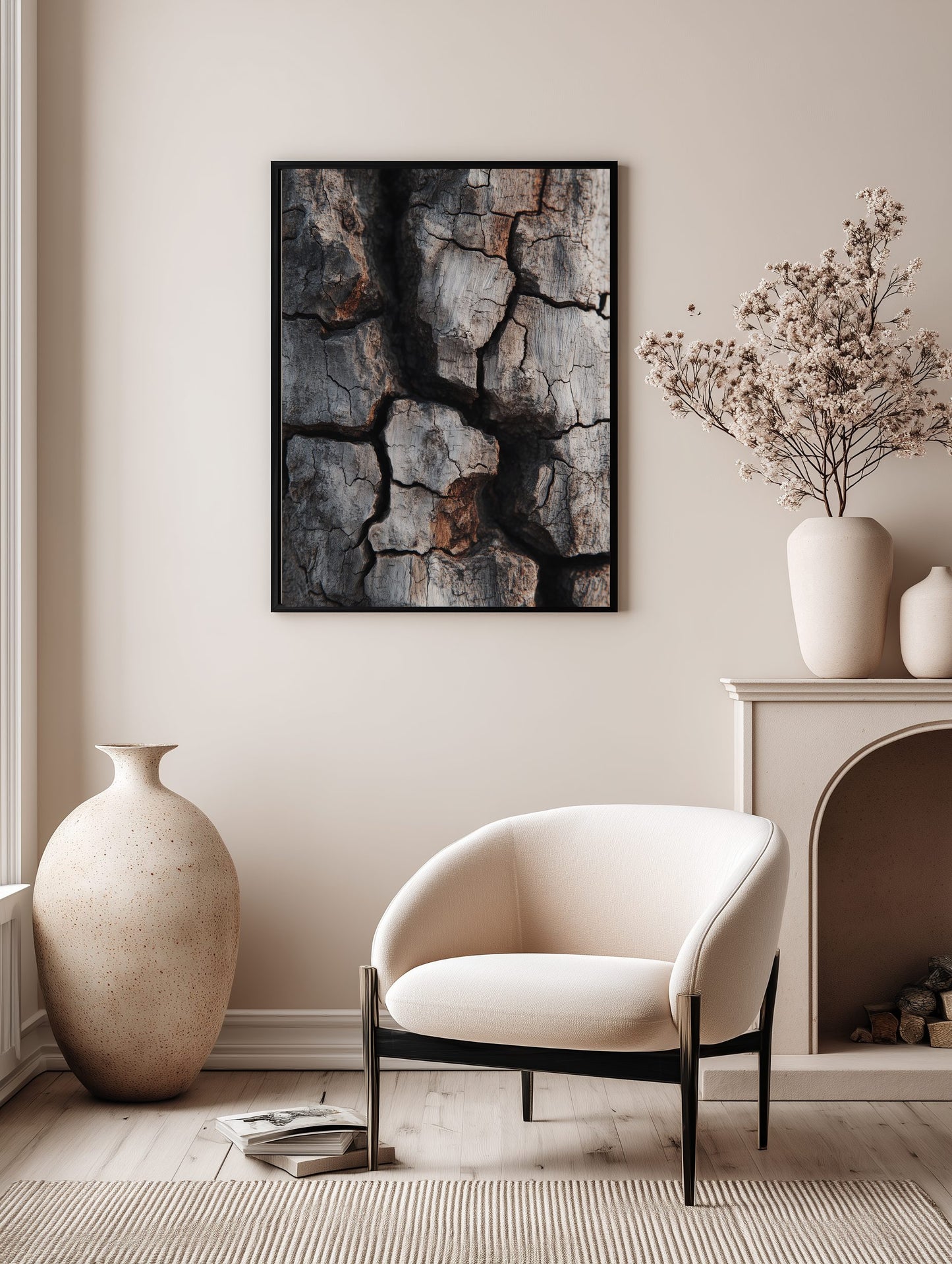 Dark Bark Contrast Poster